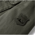 Mens Lamb Wool Jacket Thick Military Style Winter Coat Plus Size
