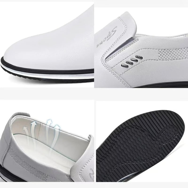 Classic Leather Shoes for Men Designer Loafers, High Quality Moccasins & Formal Mens Footwear, Elegant Driving Shoes