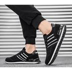 UrbanStep Mens Casual Leather Sneakers