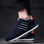 UrbanStep Mens Casual Leather Sneakers