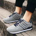 UrbanStep Mens Casual Leather Sneakers