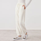 Luxury Brand High Quality Women Clothing Casual Trousers Thick 100 Wool Pants Autumn Winter Elegant Everyday Wear