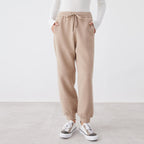Luxury Brand High Quality Women Clothing Casual Trousers Thick 100 Wool Pants Autumn Winter Elegant Everyday Wear