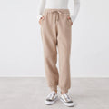 Luxury Brand High Quality Women Clothing Casual Trousers Thick 100 Wool Pants Autumn Winter Elegant Everyday Wear